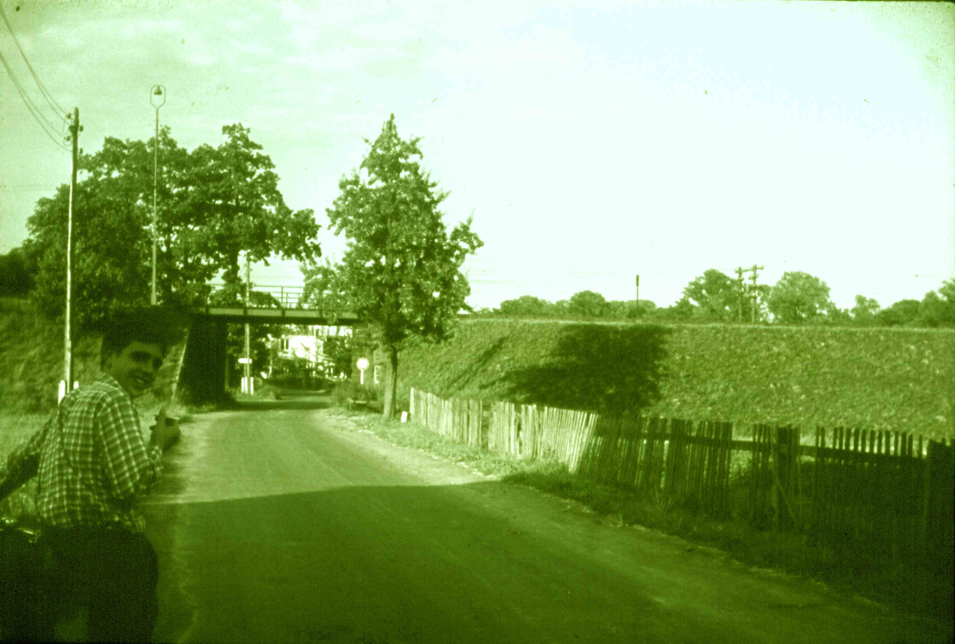 Adolf Gassner, Bahnbrücke Belgershain