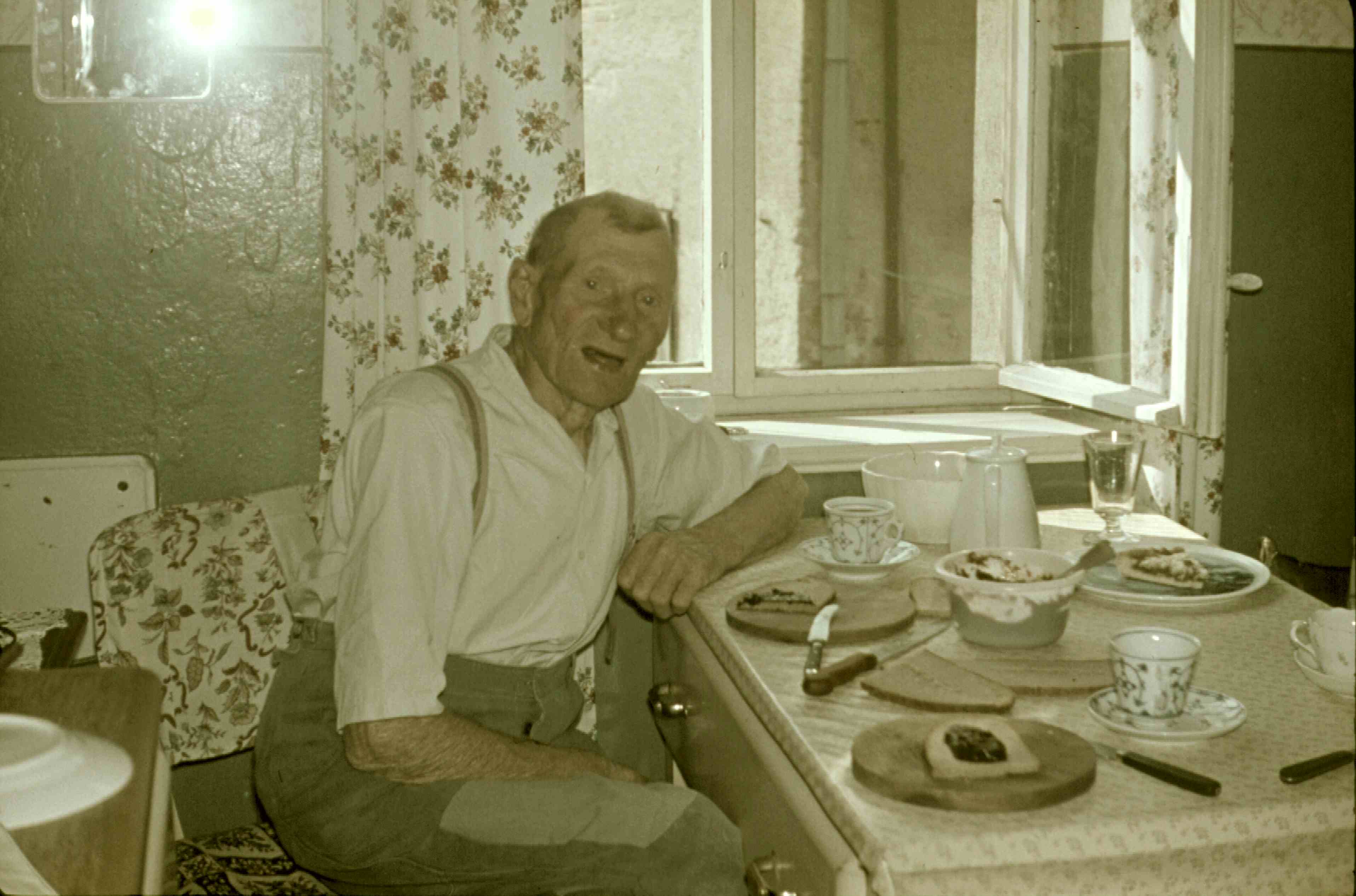 Kaffeestunde in Belgershain mit Arthur Grübler