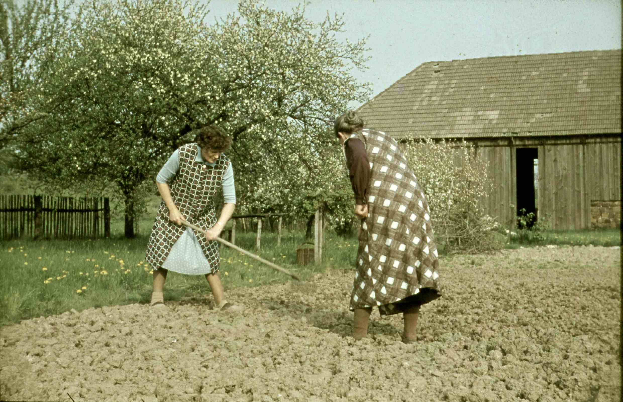 Charlotte Binge und Anna Grübler, Belgershain